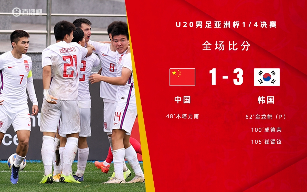  復(fù)仇！U22國(guó)足絕殺復(fù)仇韓國(guó)，2年前U20亞洲杯加時(shí)憾負(fù)無(wú)緣世青賽