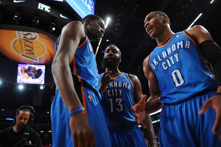  雷霆三少得分全部進入歷史前20！他們是NBA歷史最大的如果嗎？